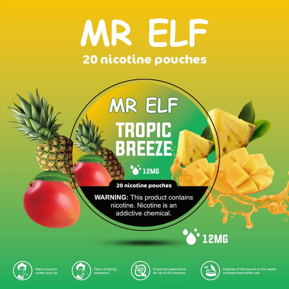 MR ELF Tropic 12MG Nicotine Pouches